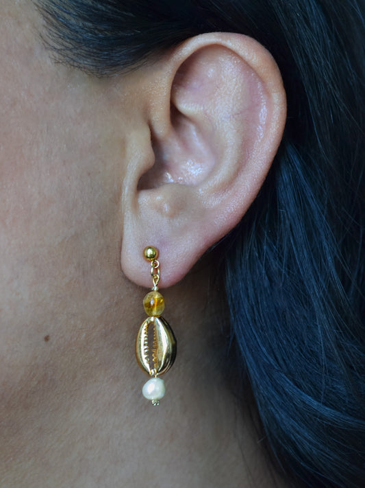 Aretes La Perla de tu Concha